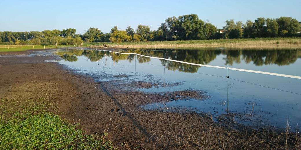 Ohradník v NPP Slanisko u Nesytu