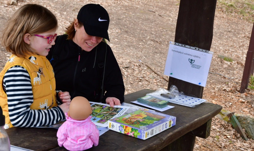 Infobod na Medníku.