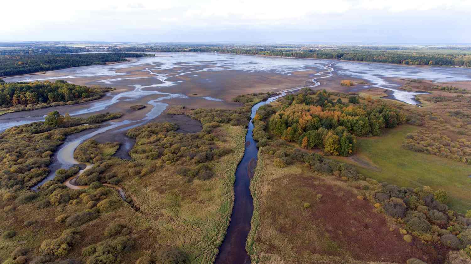 foto Vladimír Kunc, vtok řeky Lužnice do Rožmberka