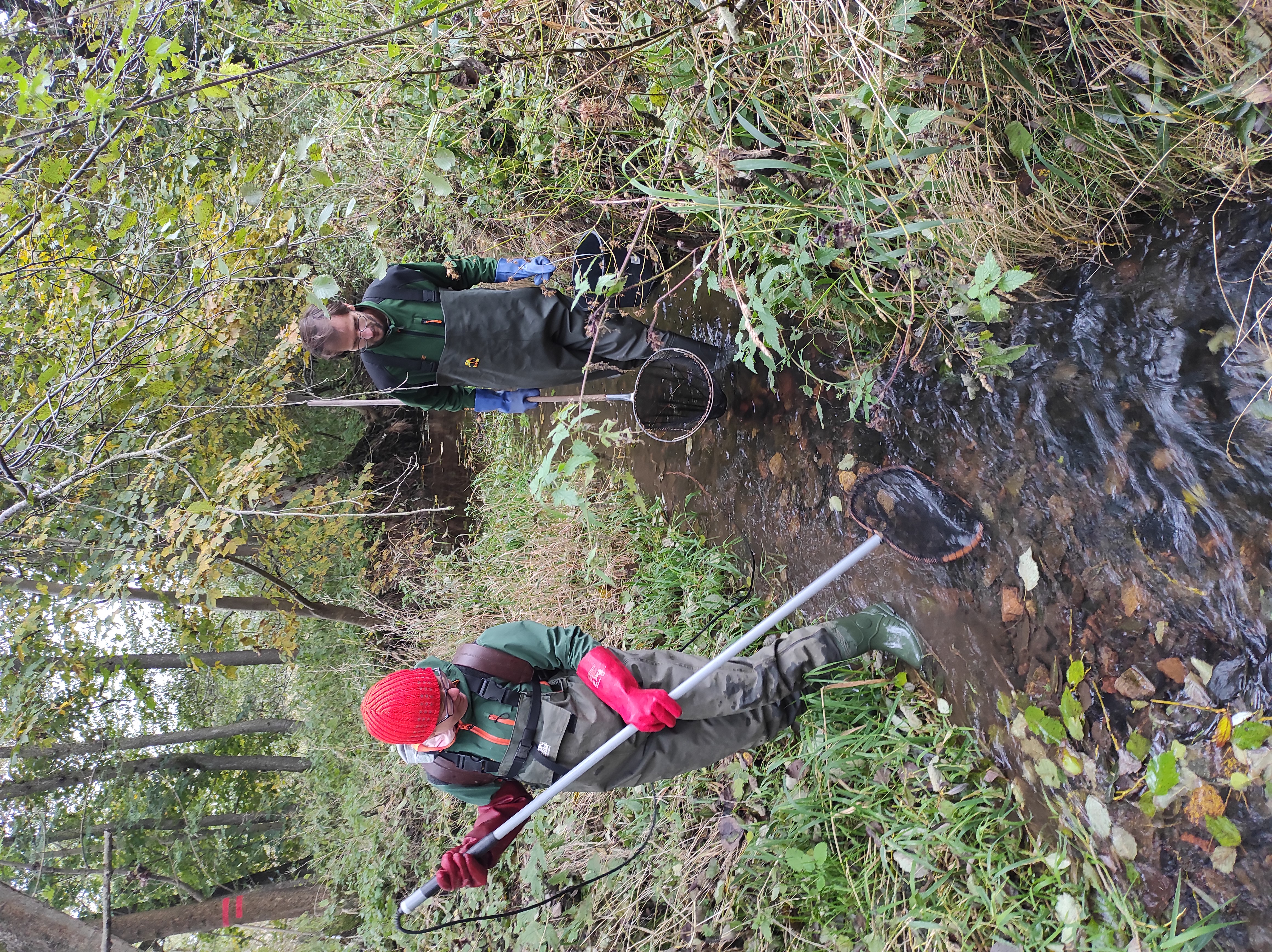 Monitoring toku Cerhovka. foto: Luděk Čech
